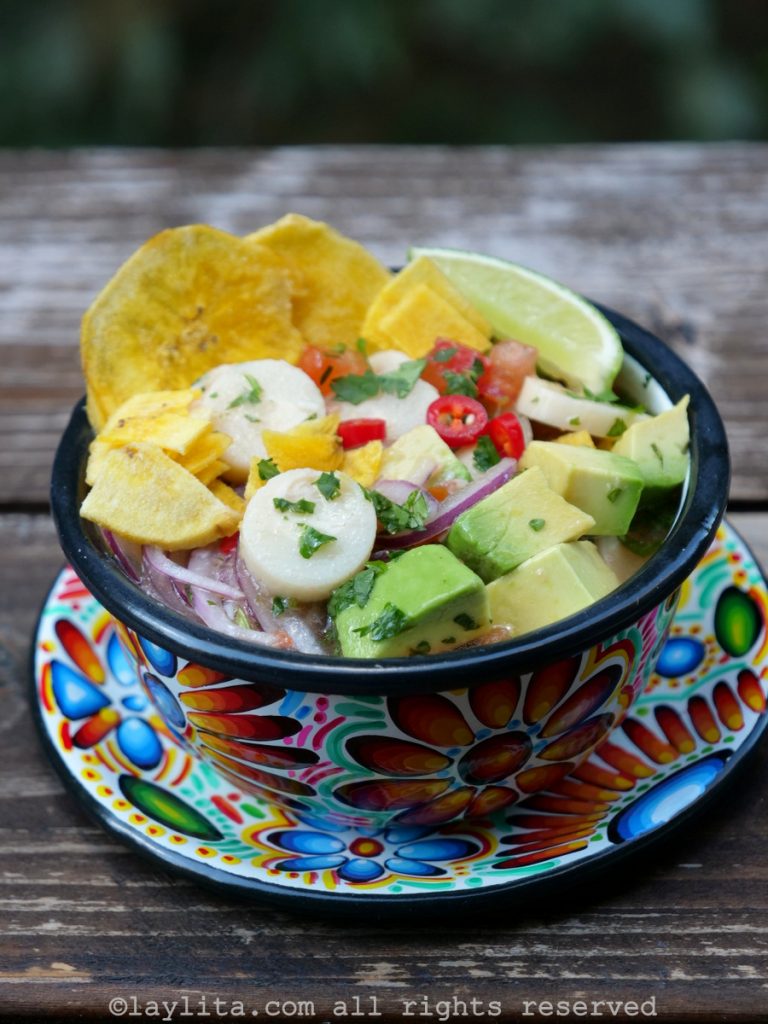 Hearts of palm ceviche