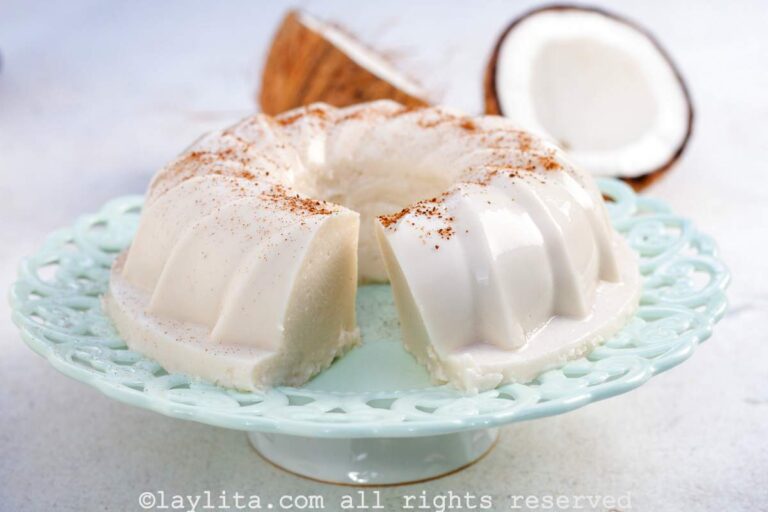 Tembleque Cups Tembleque – Puerto Rican Coconut Pudding – Laylita's Recipes