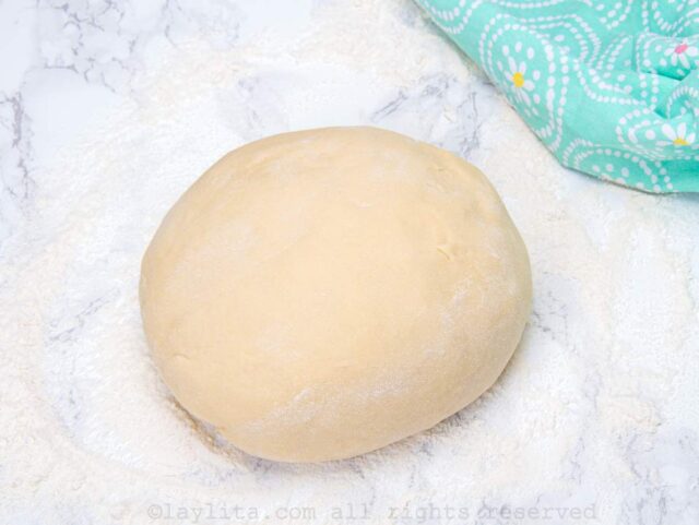 A ball of dough