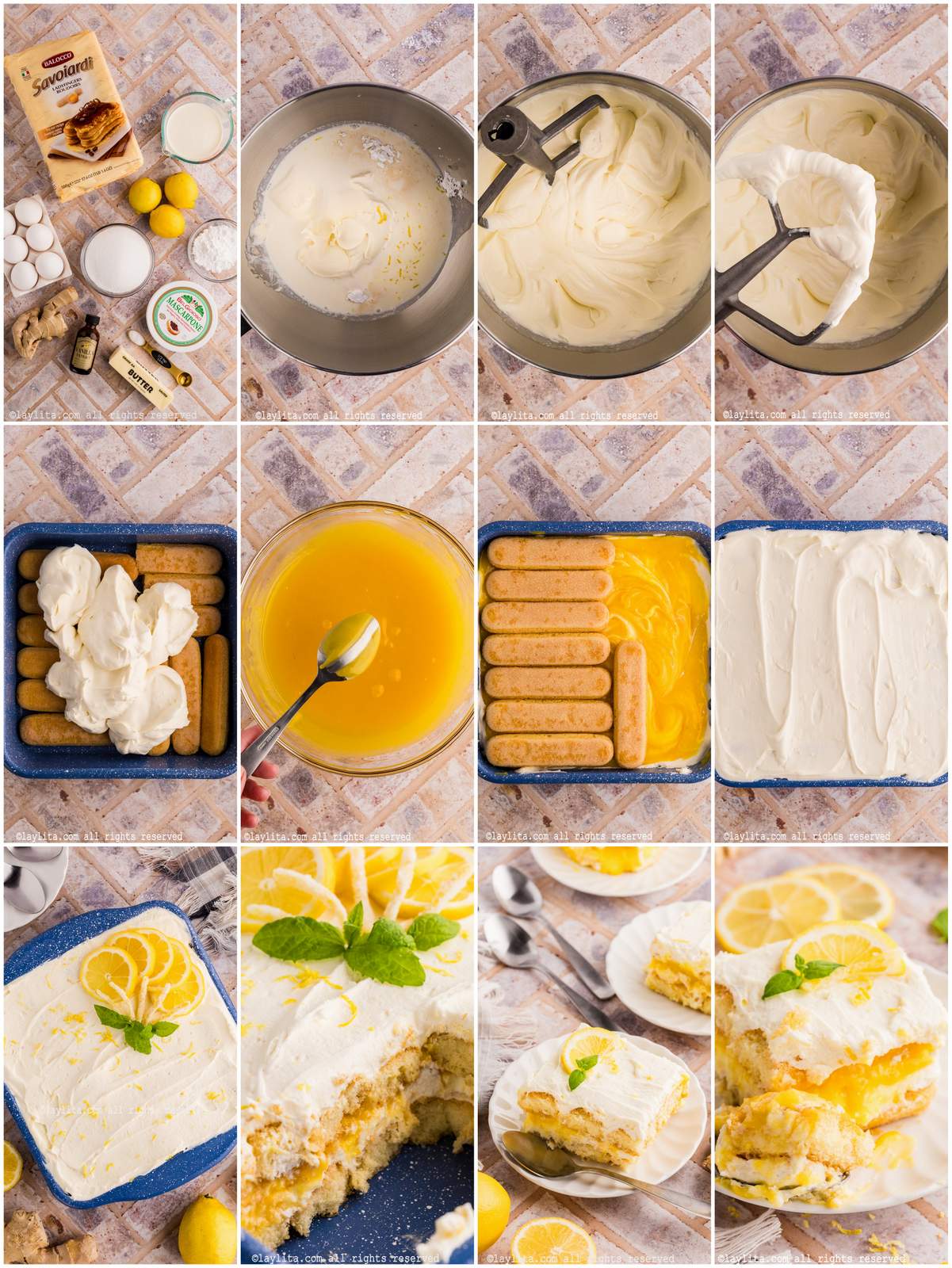 Lemon Tiramisu
