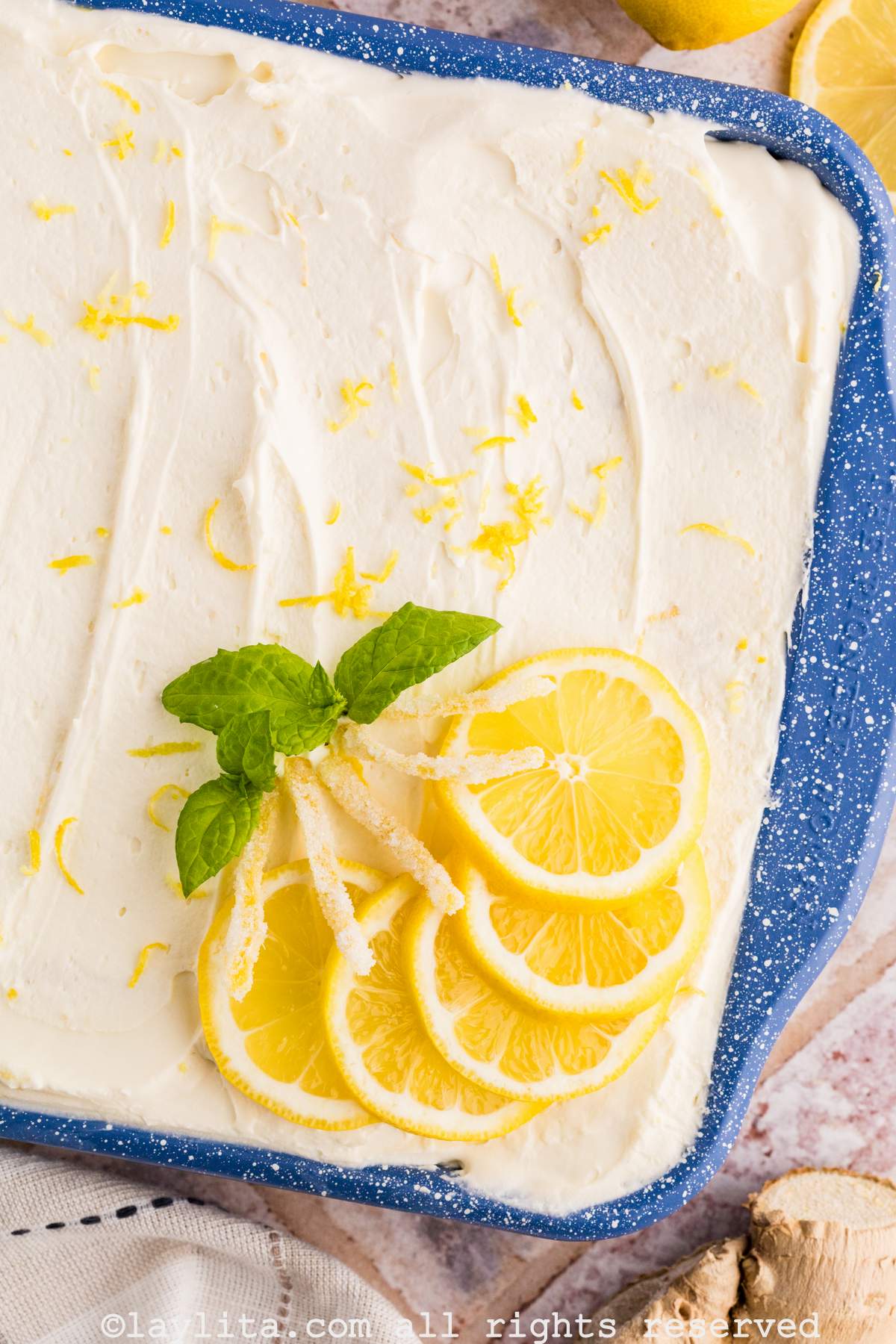 Lemon Tiramisu
