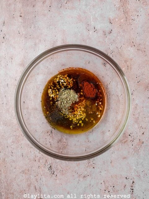 Marinade for Peruvian Chicken Thighs