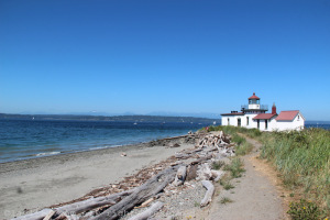 Discovery Park lighthouse in Seattle