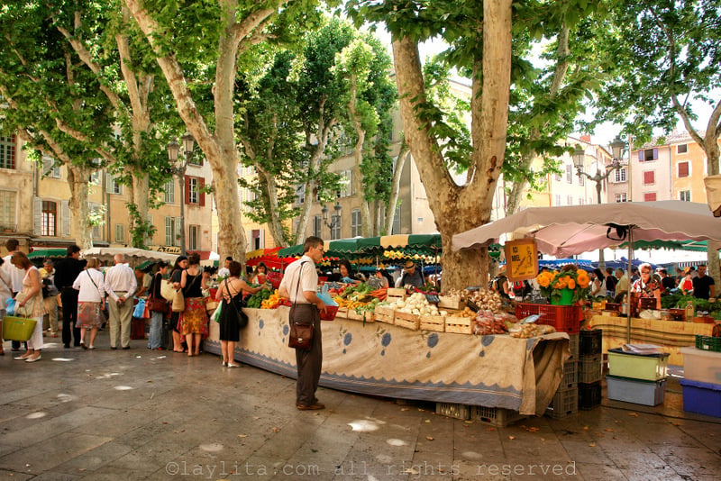 Aix-en-Provence farmers' market