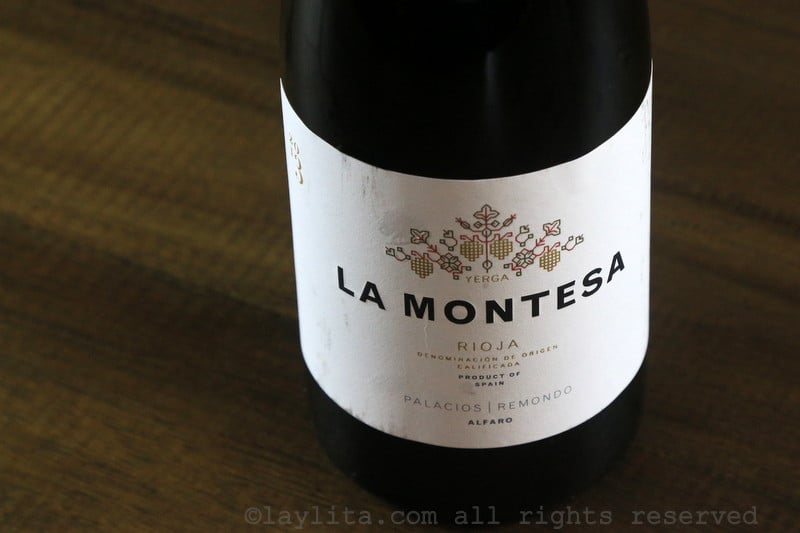 2013 La Montesa Spanish Rioja wine review